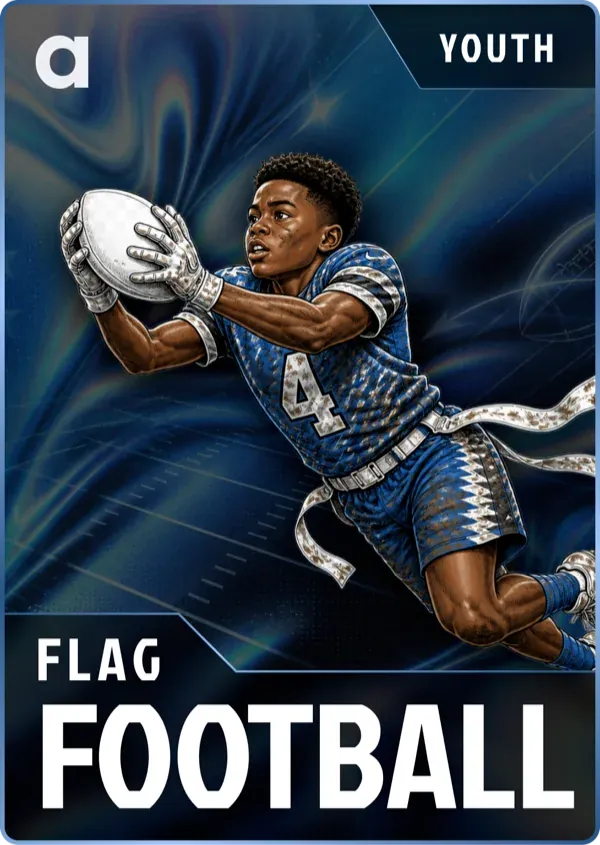 Flag Football · Youth player card
