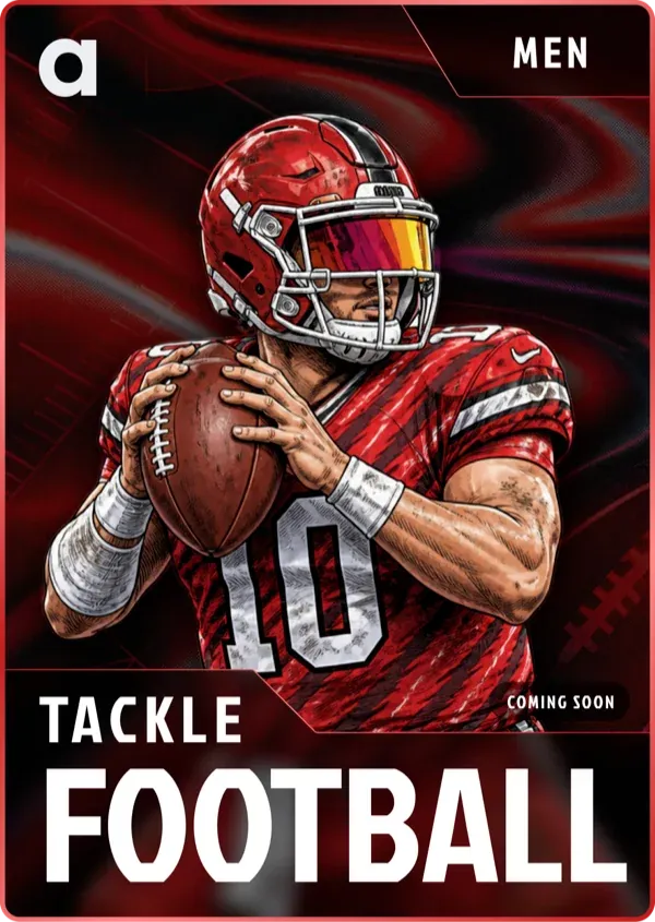 Tackle Football · Men player card