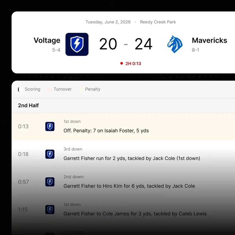 Real-time updates preview