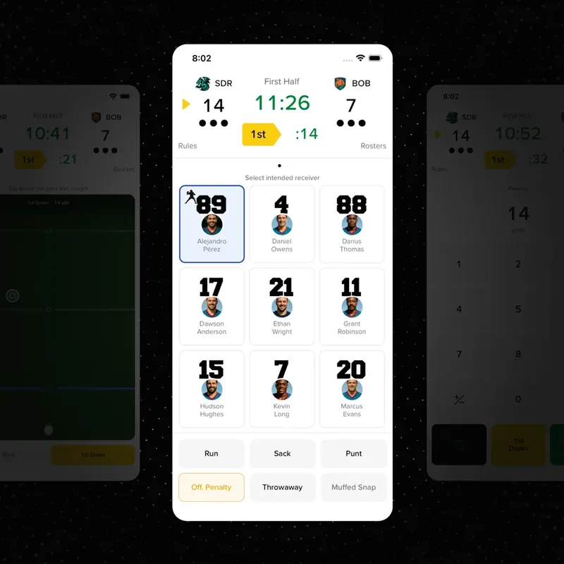 Start scoring preview
